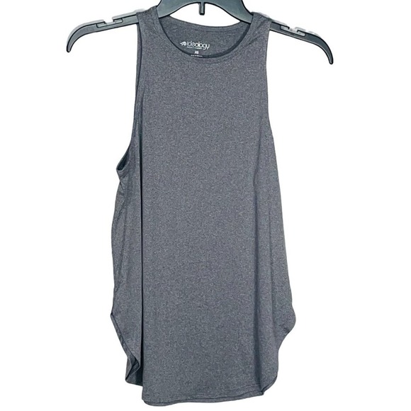 ID Ideology Women's Essentials Sweat Set, Tank Top, grey, XS - Picture 2 of 9